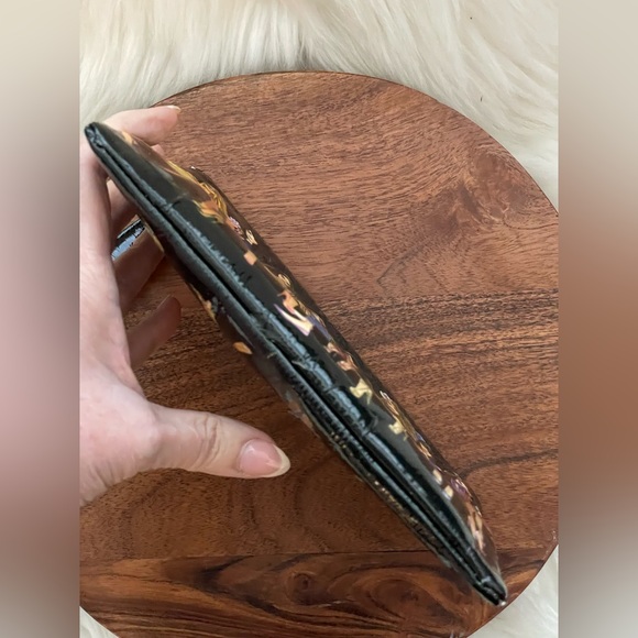 Henri Bendel Black and Multicolor Fashion Illustration Clutch - Picture 9 of 15